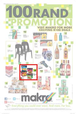 Makro : R100 Deals ( 22 Jul - 31 Aug 2014 ), page 1