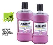 Listerine Total Care Mouth Wash-2 x 750ml