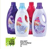 Sta-Soft Fabric Softener (All Variants)-4 x 2L