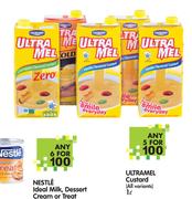 Ultramel Custard (All Variants)-5 x 1L