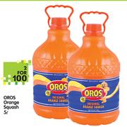 Oros Orange Squash-2 x 5Ltr