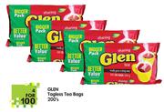 Glen Tagless Tea Bags-4 x 200's