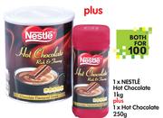Nestle Hot Chocolate 1kg + Hot Chocolate 250gm 