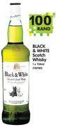 Black & White Scotch Whisky-750ml