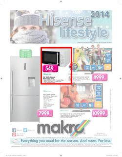 Makro : Hisense Catalogue ( 22 Jul - 28 Jul 2014 ), page 1