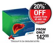 Legalon Forte 30 And 100 Capsules