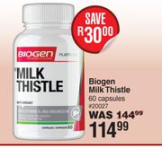 Biogen Milk Thistle 60 Capsules