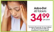 Adco-Dol Tablets-40's Per Pack