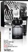 Dunhill Driven Gift Set (EDP 100ml Plus EDP 15ml Plus Shower Gel 90ml)-Per Pack