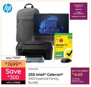 HP 250 Intel Celeron N100 Essential Family Bundle 10304234