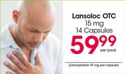 Lansoloc OTC 15mg Capsules-14's Per Pack
