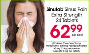 Sinutab sinus Pain Extra Strength 24 Tablets- Per Pack