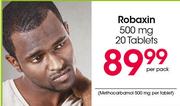 Robaxin 500mg 20 Tablets-Per Pack