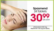 Spasmend Tablets-24's Per Pack