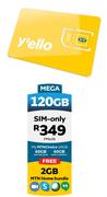 Y'ello Sim Only-On My MTN Choice 10GB