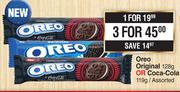 Oreo Original 128g Or Coca Cola 119g Assorted-For 1