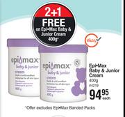 Epi-Max Baby & Junior Cream-400g Each