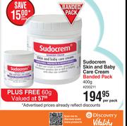 Sudocrem Skin & Baby Care Cream Banded Pack-400g Per Pack
