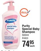 Purity Special Baby Shampoo-500ml Each