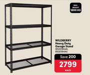 Wildberry Heavy Duty Garage Stand