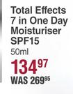 Olay Total Effects 7 In One Day Moisturiser SPF15-50ml