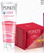 Pond's Flawless Radiance Mineral Clay Cleanser-81ml