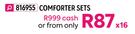 Tatum Basic 3 Piece Comforter Sets (Double)