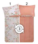 Tatum Basic 3 Piece Duvet Cover Sets (Double)