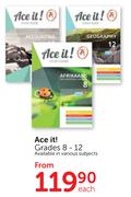 Ace It! Grades 8-12-Each