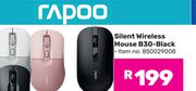 Rapoo Silent Wireless Mouse B30-Black