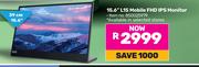 Lenovo 15.6"(39cm) L15 Mobile FHD IPS Monitor 850025979