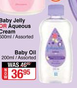 Johnson's Baby Oil Assorted-200ml