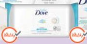 Baby Dove Wipes (Rich Or Sensitive Moisture)-50 Each