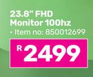 Acer 23.8" FHD Monitor 100Hz 850012699