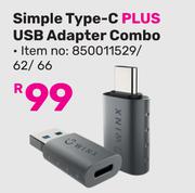 Winx Simple Type-C Plus USB Adapter Combo 850011529