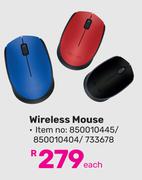 Logitech Wireless Mouse-Each