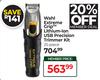 Wahl Extreme Grip Lithium-Ion USB Precision Trimmer Kit (25 Piece)