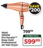 Wahl 2200W Pro Keratin Rose Gold Professional AC Hair Dryer