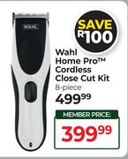Wahl Home Pro Cordless Close Cut Kit (8 Piece)