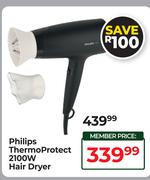 Philips ThermoProtect 2100W Hair Dryer