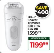 Braun Shaver Trimmer Silk EP15 SES-011