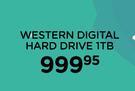 WD Western Digital Hard Drive 1 TB