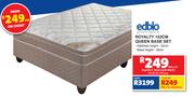 Edblo Royalty 152cm Queen Base Set
