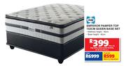 Sealy Emperor Pamper Top 152cm Queen Base Set