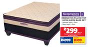 Sleepmasters Remington Pillow Top 152cm Queen Base Set