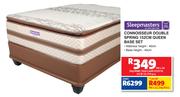 Sleepmasters Connoisseur Double Spring 152cm Queen Base Set