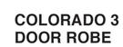 Colorado 3 Door Robe