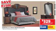 Donatella 2 Piece Bedroom Suite