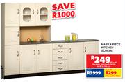 Mary 4 Piece Kitchen Scheme