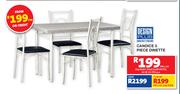 Design Plus Candice 5 Piece Dinette